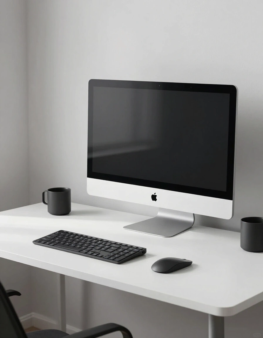 1. Minimalist Desk Setup