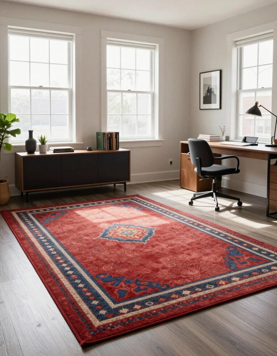 8. Incorporate a Statement Rug
