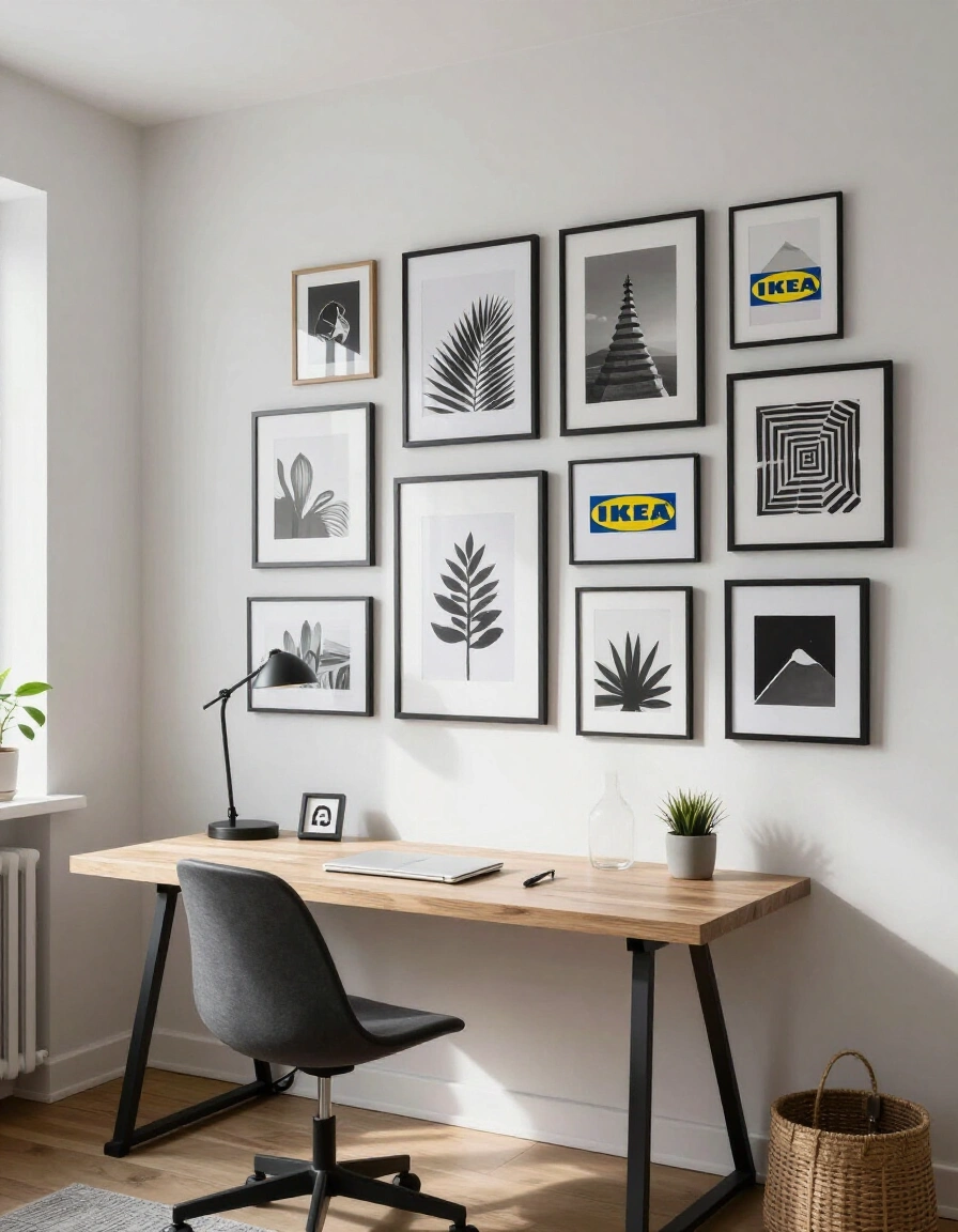 8. Display Art with a Gallery Wall
