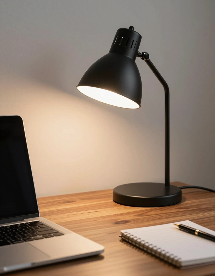 4. Use a Multi-Functional Desk Lamp