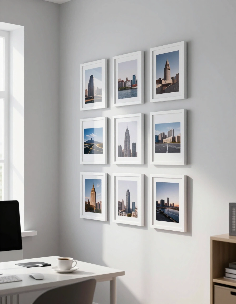 10. Small Space Gallery Wall