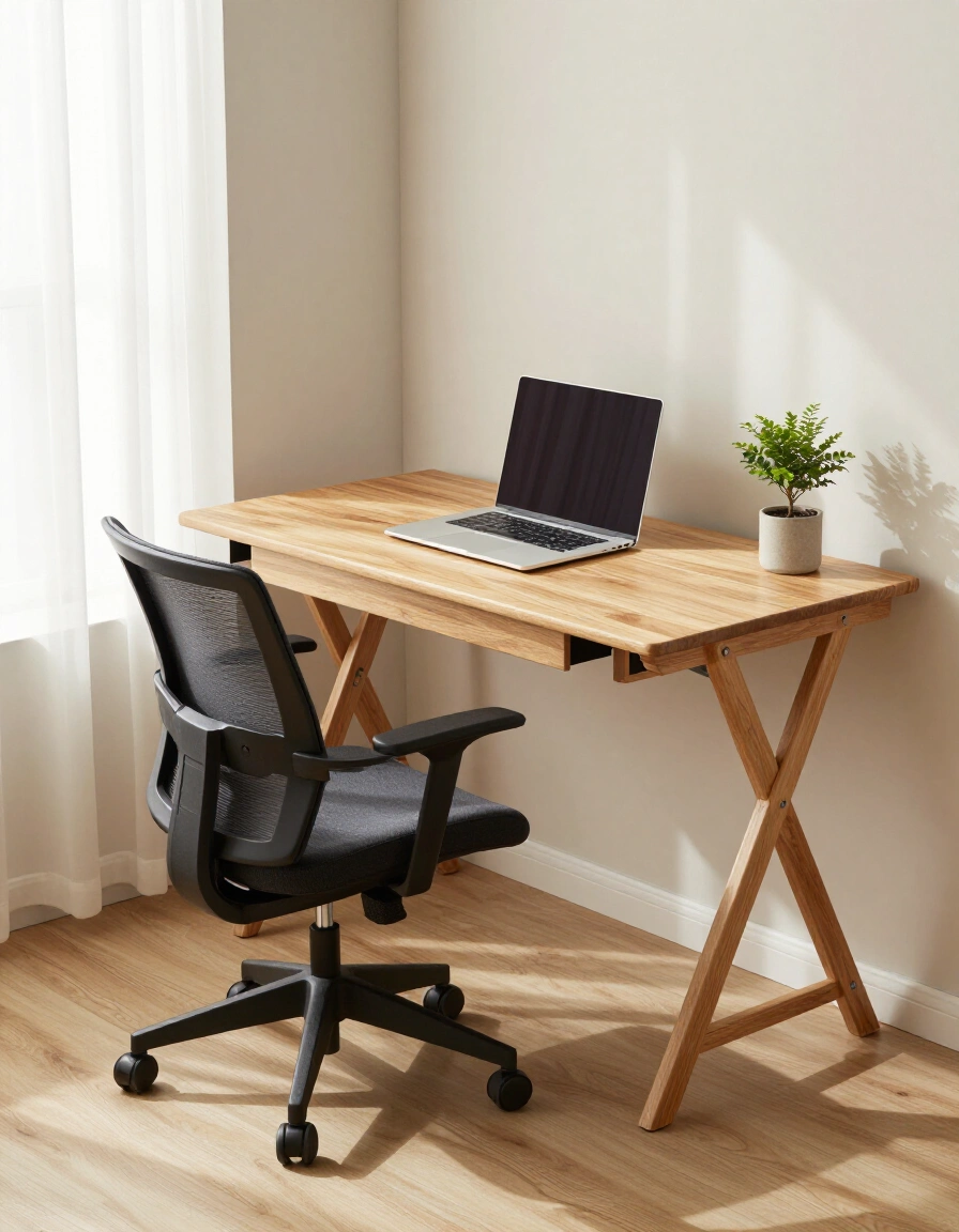 19. Use a Versatile Folding Desk