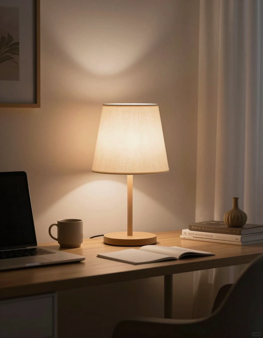 26. Soft Ambient Light Home Office