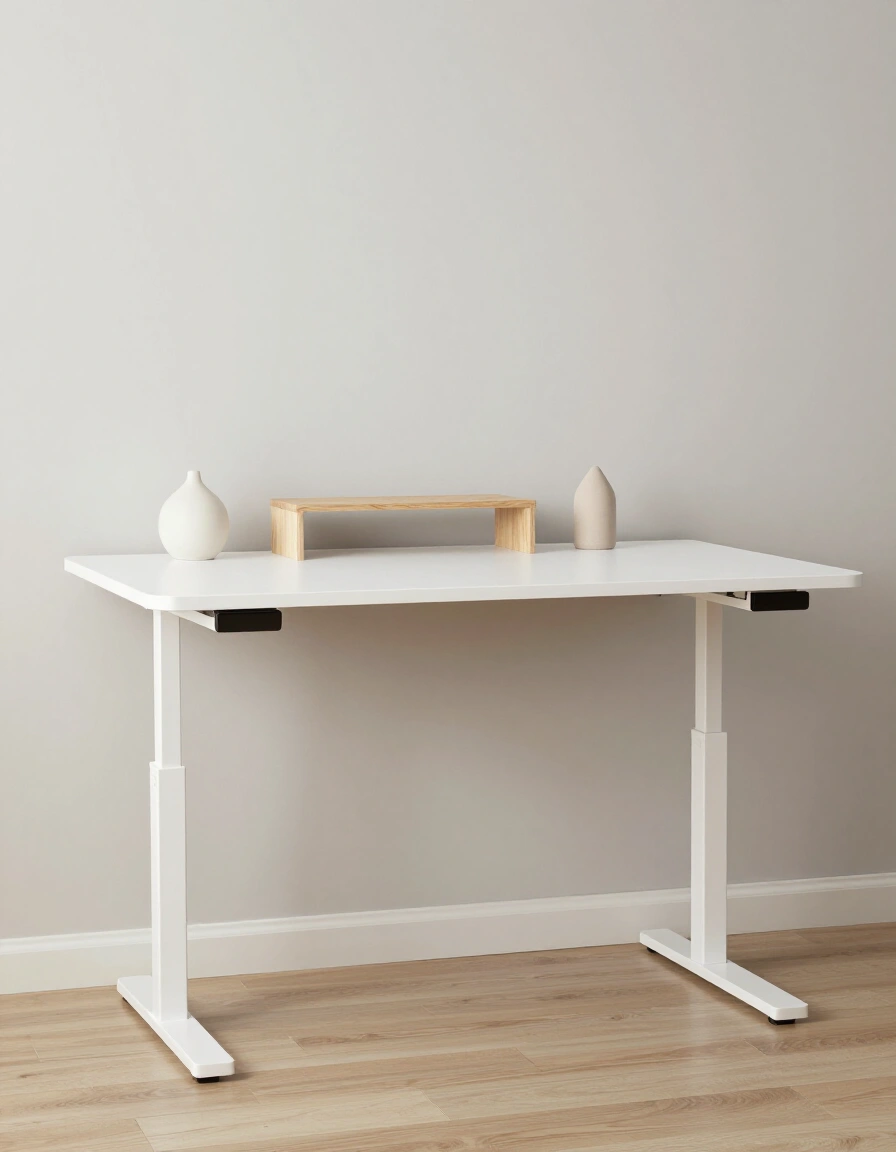 5. Scandinavian Standing Desk Setup