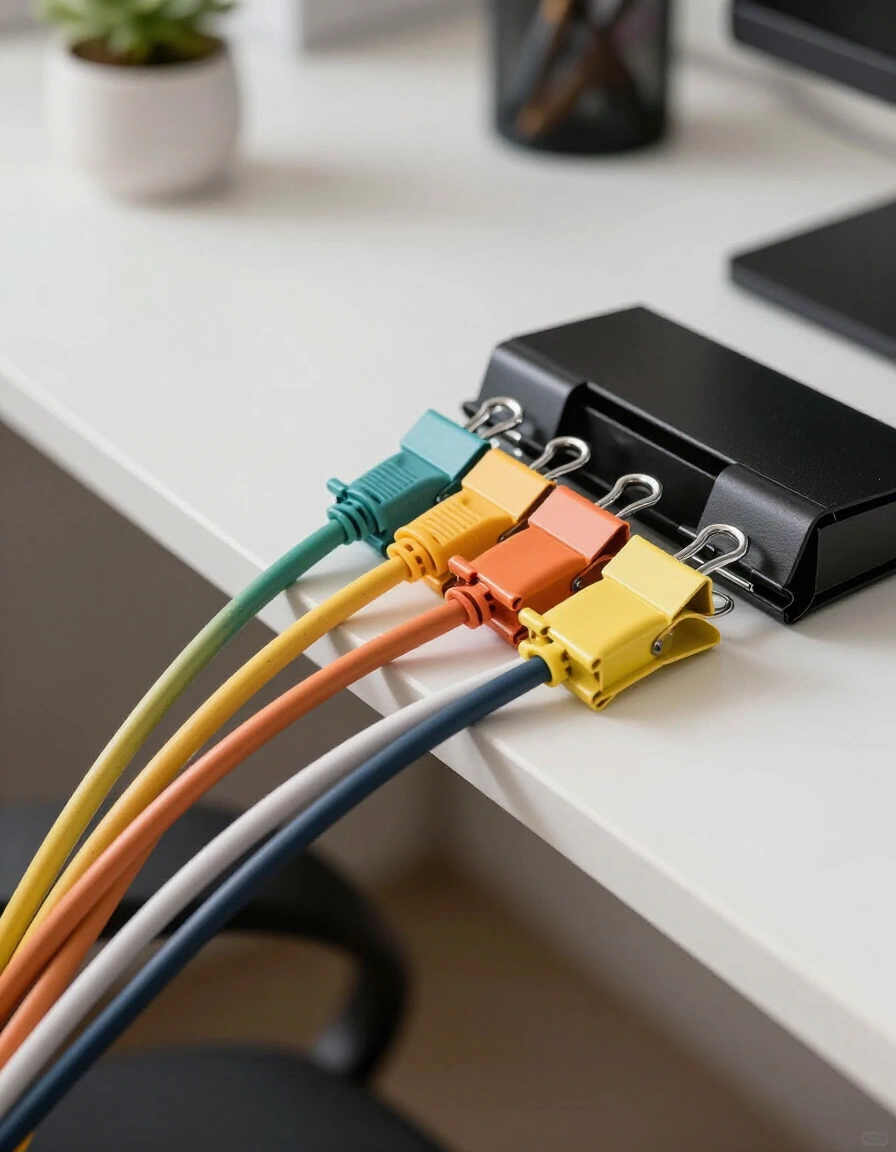 23. Use Stylish Cable Management