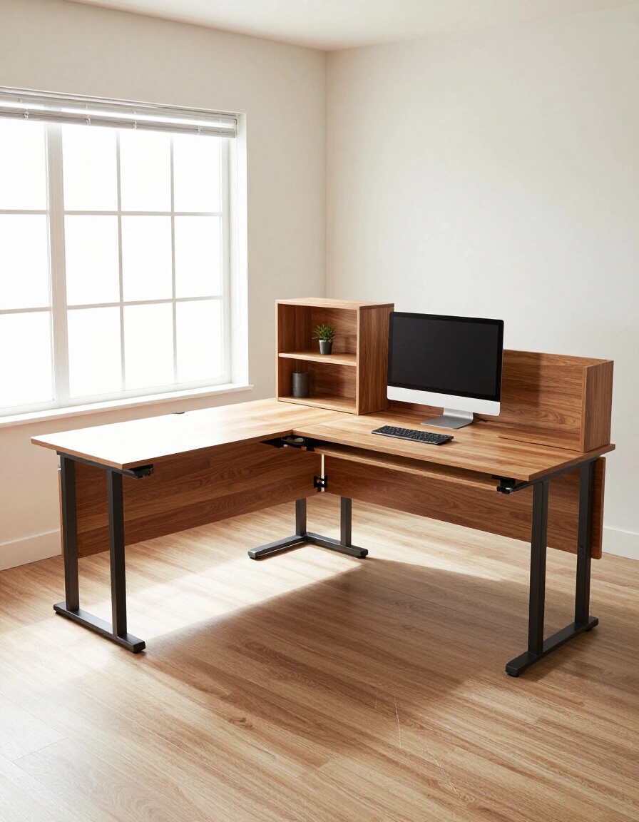 13. Use a Convertible Desk