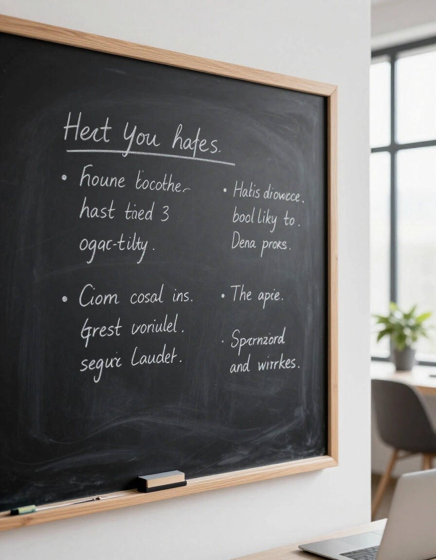 16. Use a Chalkboard for Notes