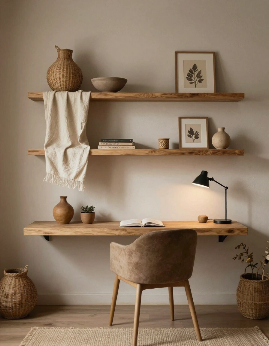 23. Earthy Bohemian Retreat