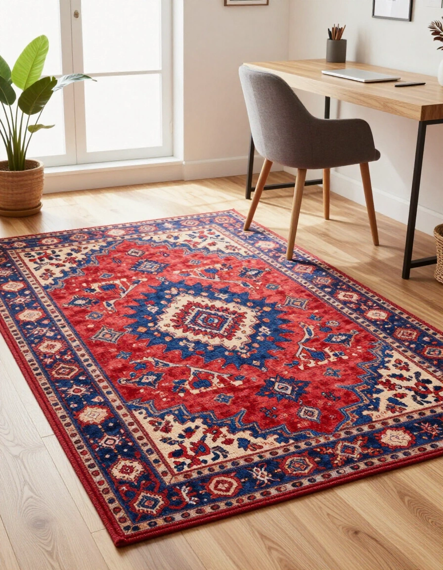 6. Introduce a Statement Rug