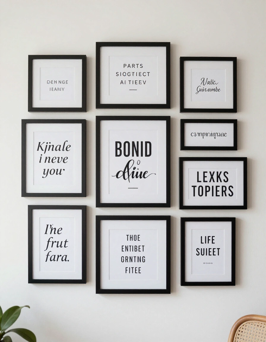 21. Decorate with Inspirational Quotes