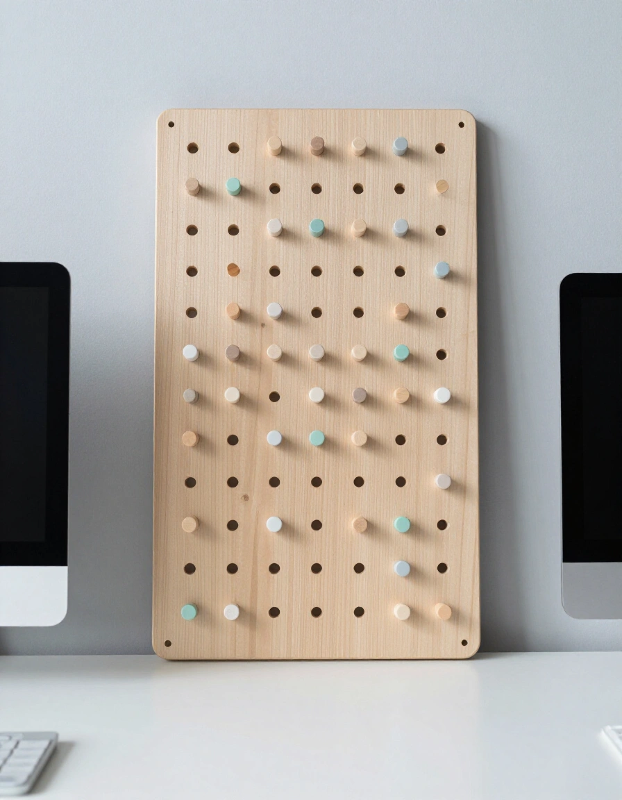5. Scandinavian Pegboard