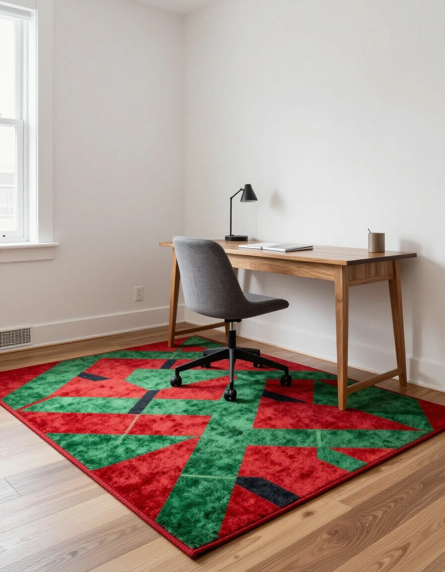 5. Use a Statement Rug