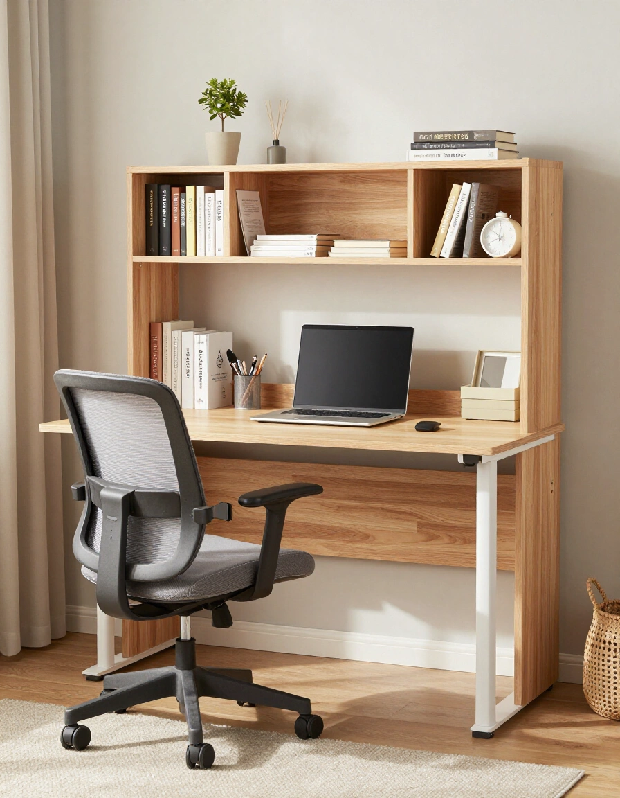 19. Student-Friendly Home Office Desk