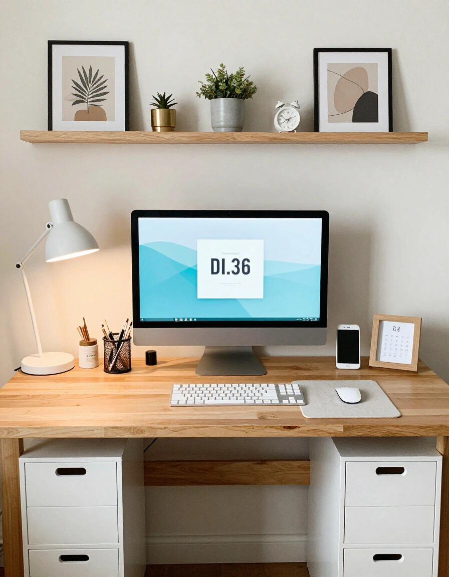 9. Budget-Friendly Desk Setup