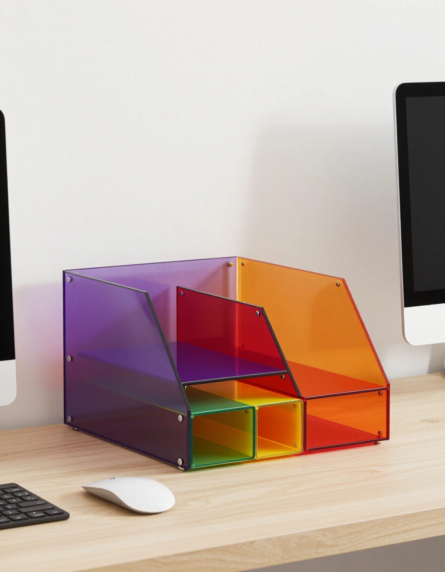 15. Opt for a Funky Desk Organizer