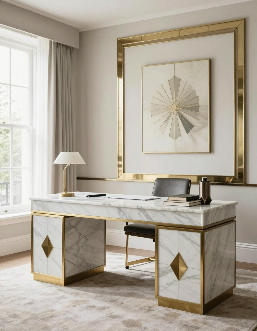 17. Art Deco Home Office