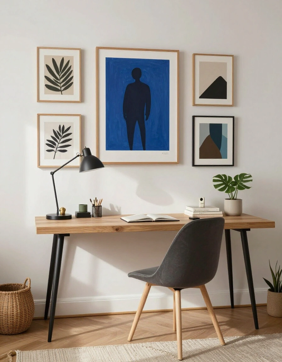 29. Artistic Home Office