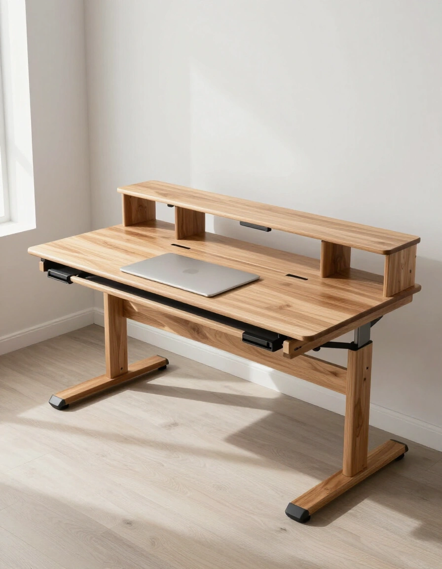 10. Use a Multi-Functional Desk
