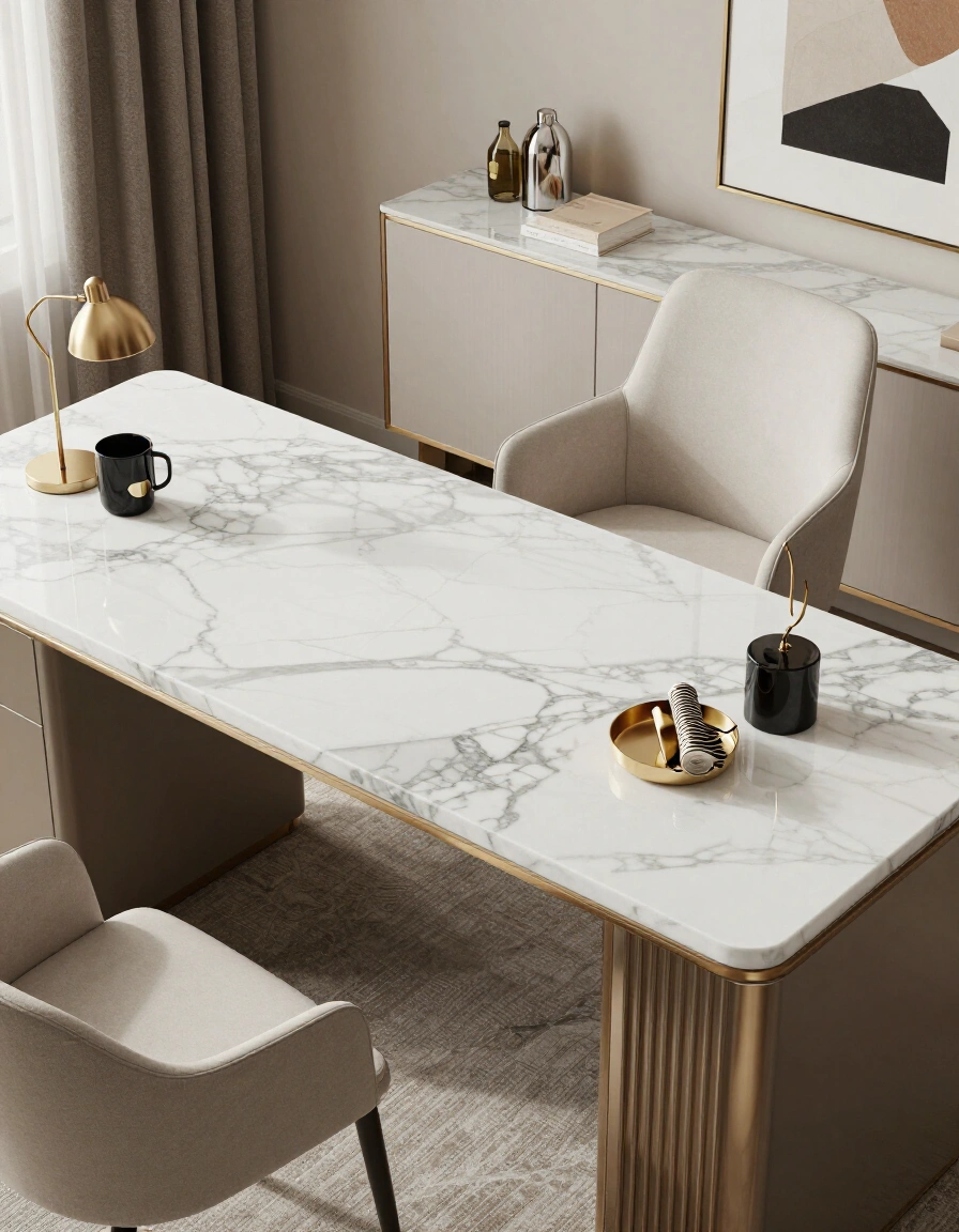 23. Add a Touch of Marble