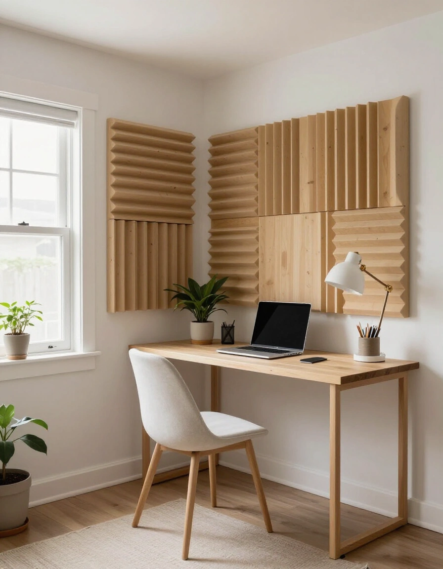 9. Budget-friendly Soundproof Home Office