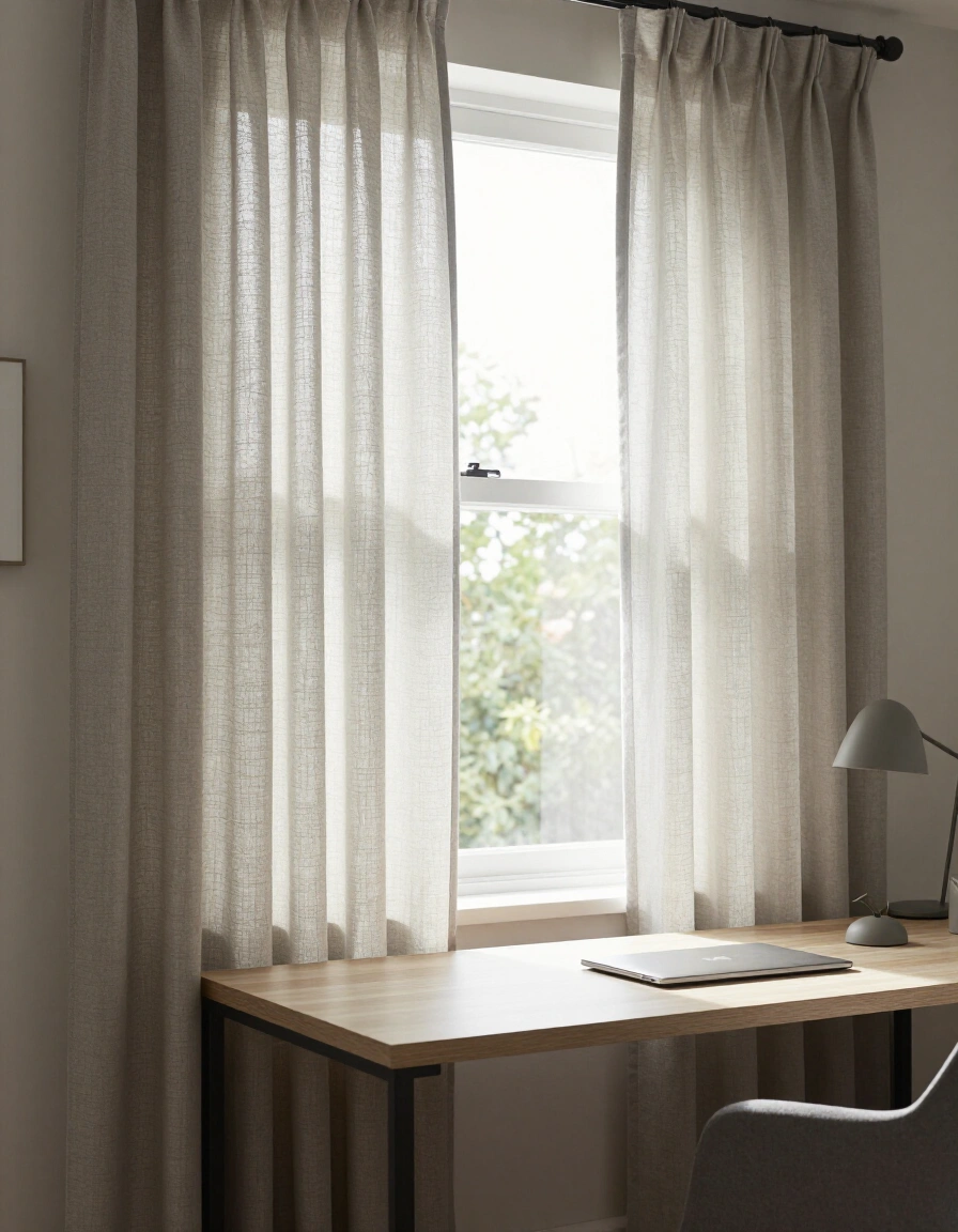 19. Create Depth with Layered Curtains