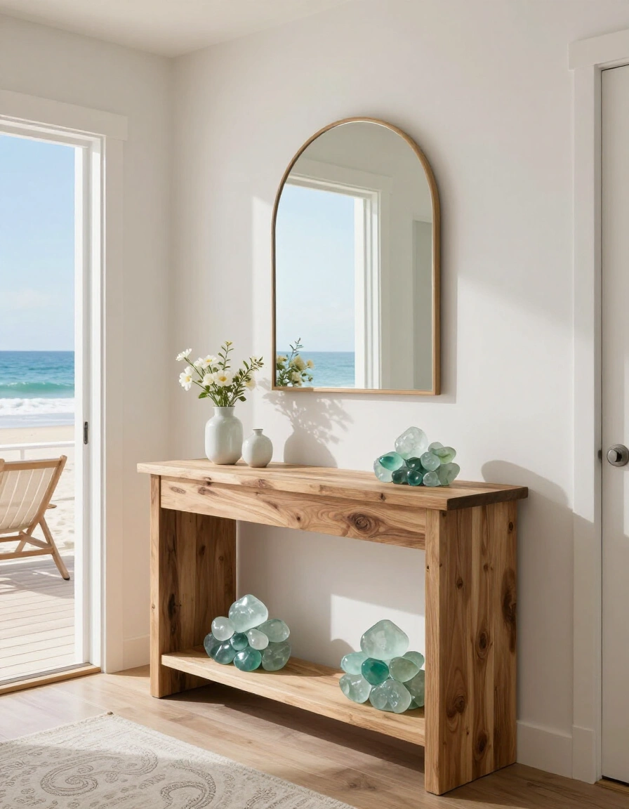 15. Coastal Calm Entryway