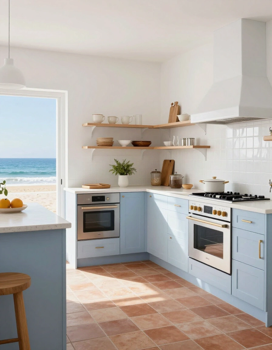 16. Coastal Desert Tones Backsplash