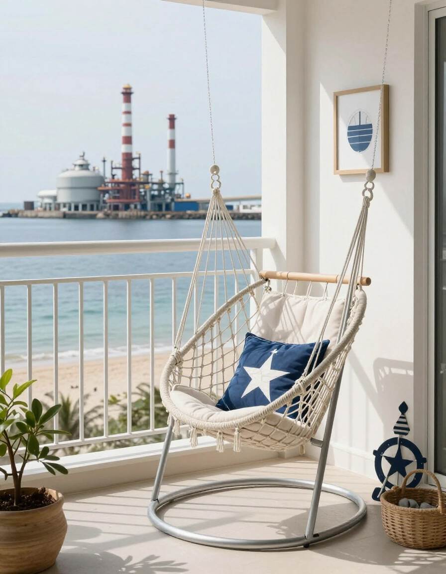 15. Coastal Industrial Balcony