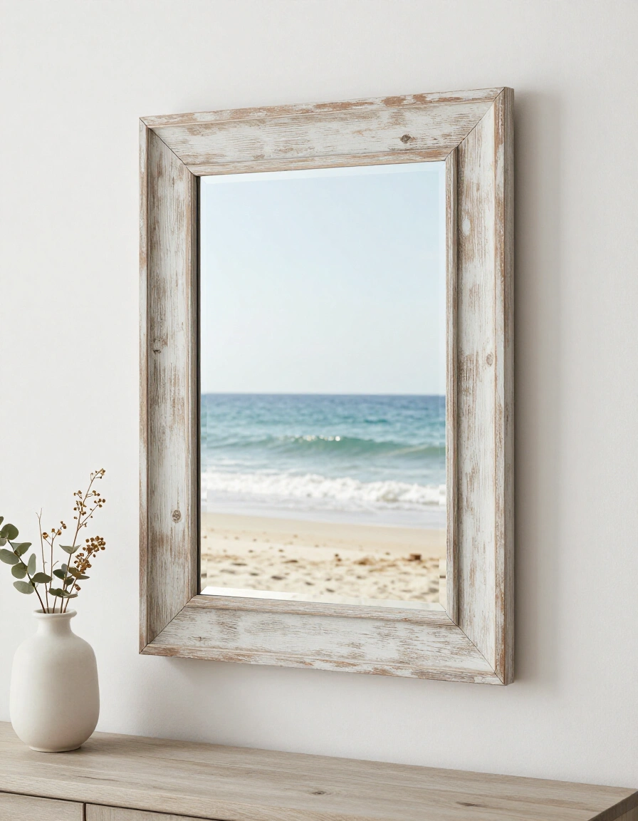 16. Coastal Ornate Wall Mirror