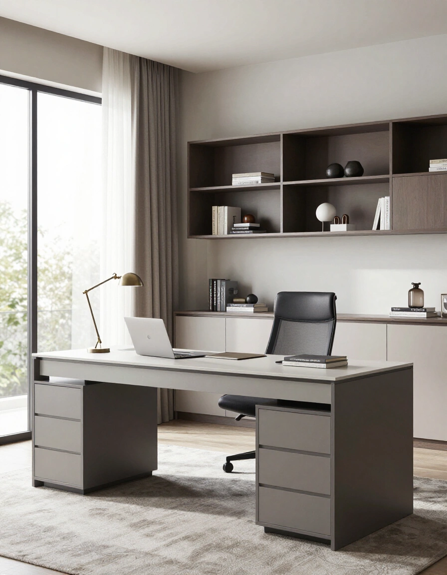 23. Contemporary Home Office