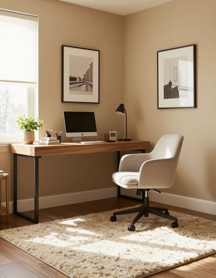 2. Cozy Home Office