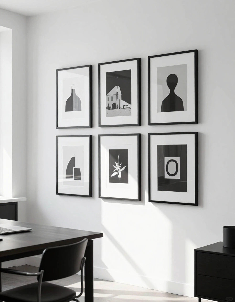 1. Minimalist Gallery Wall