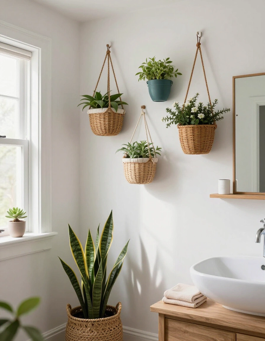 14. Eclectic Mix-and-Match Baskets