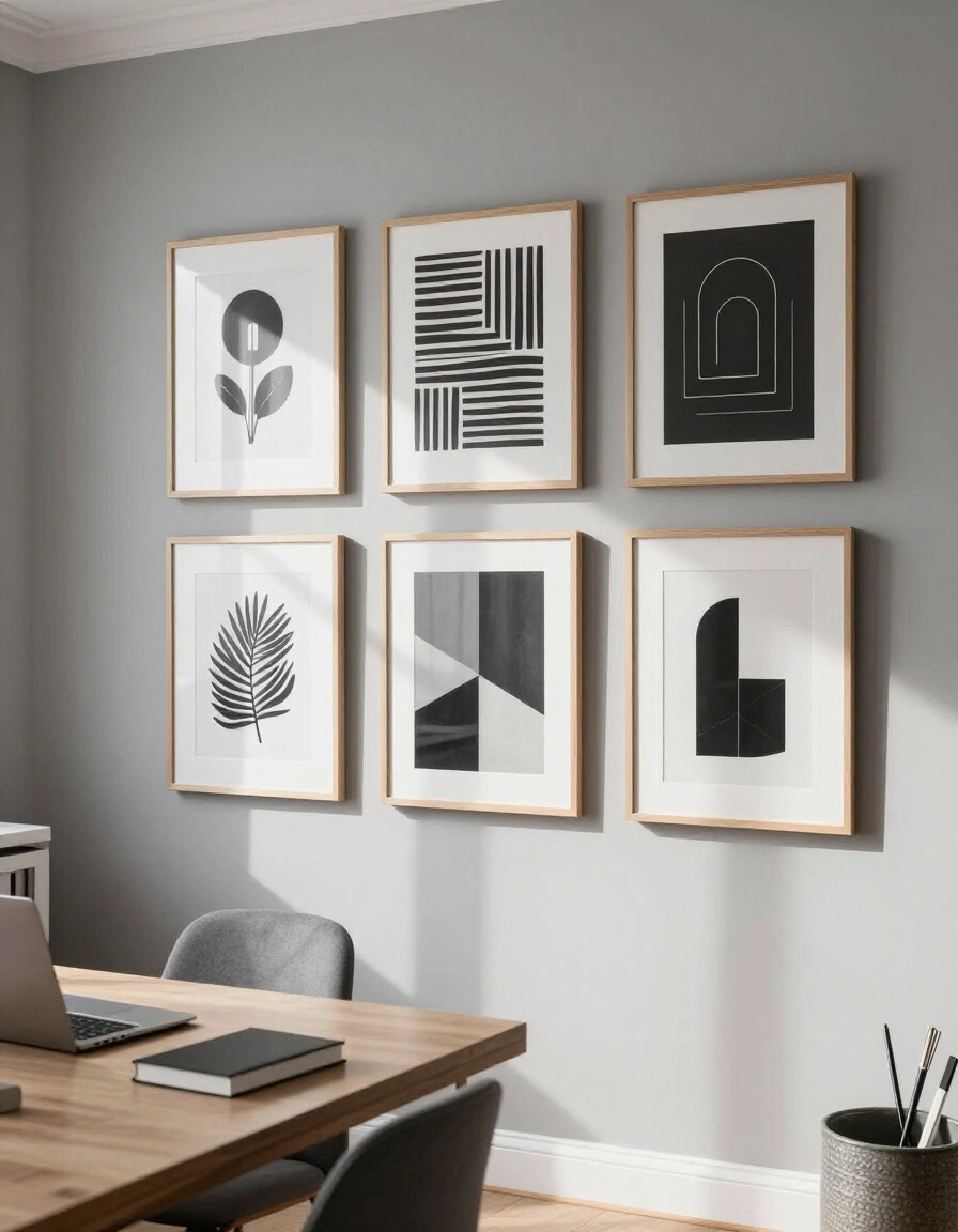 5. Scandinavian Simplicity Gallery Wall