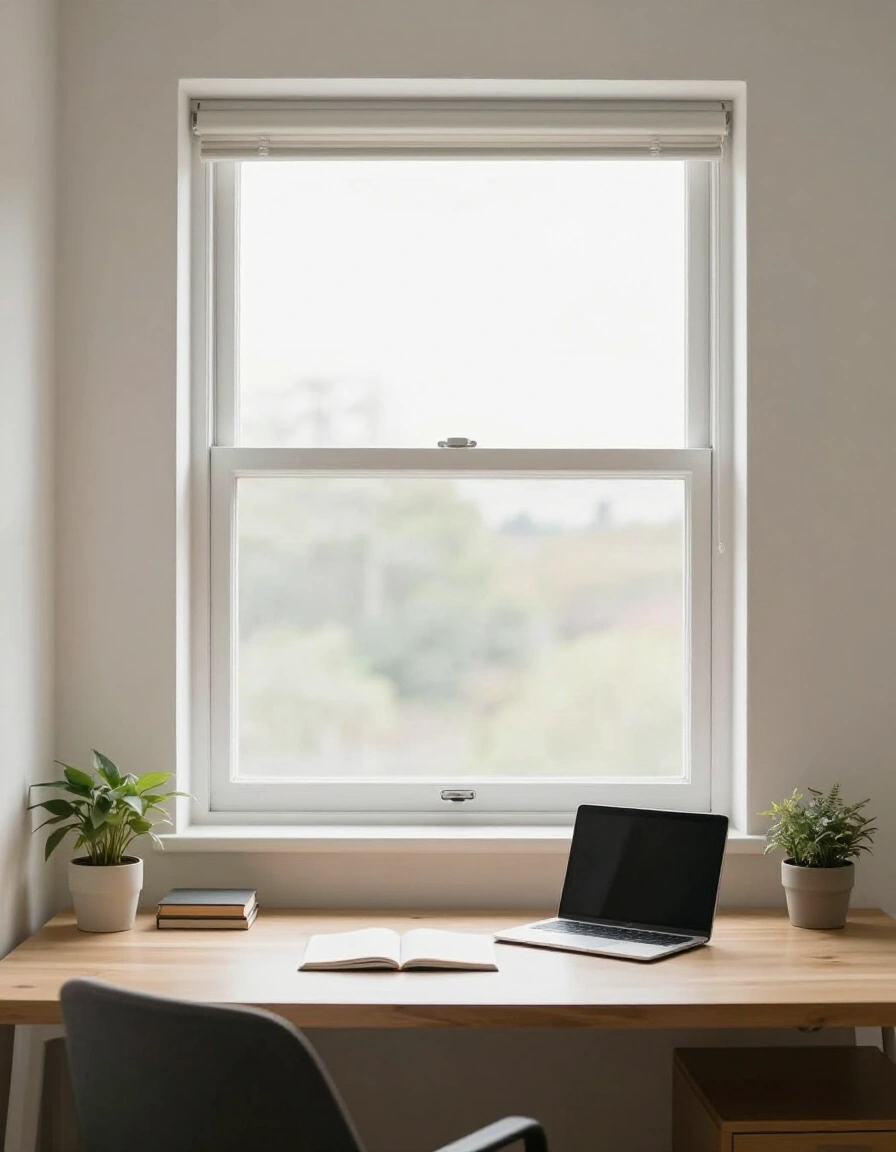 17. Window-Facing Desk