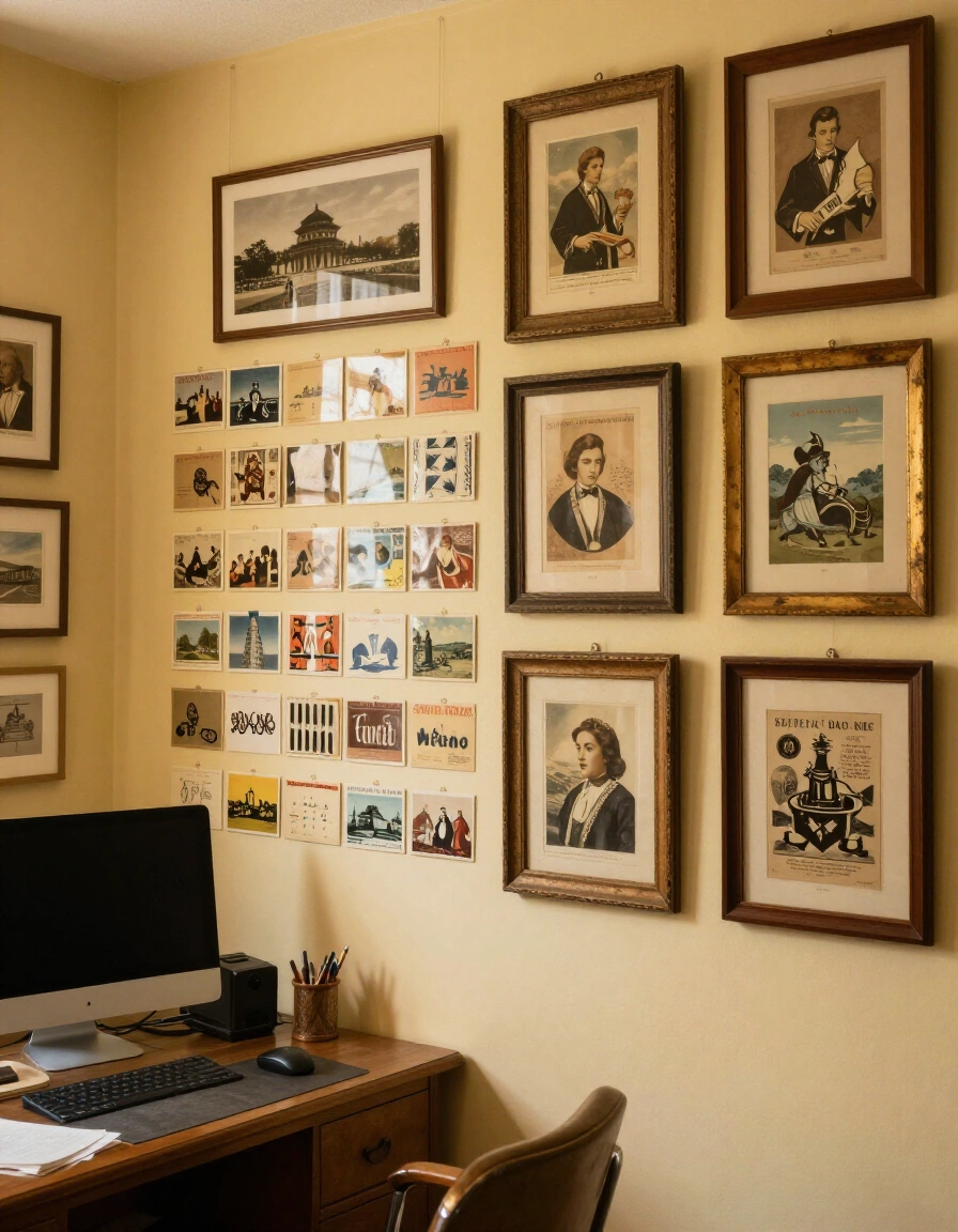 20. Vintage Charm Gallery Wall