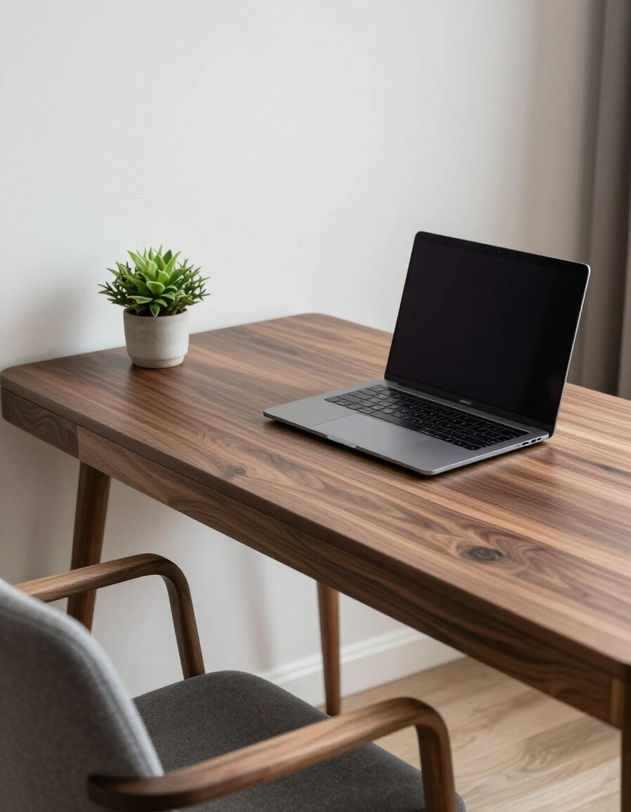 3. Choose a Wooden Desk