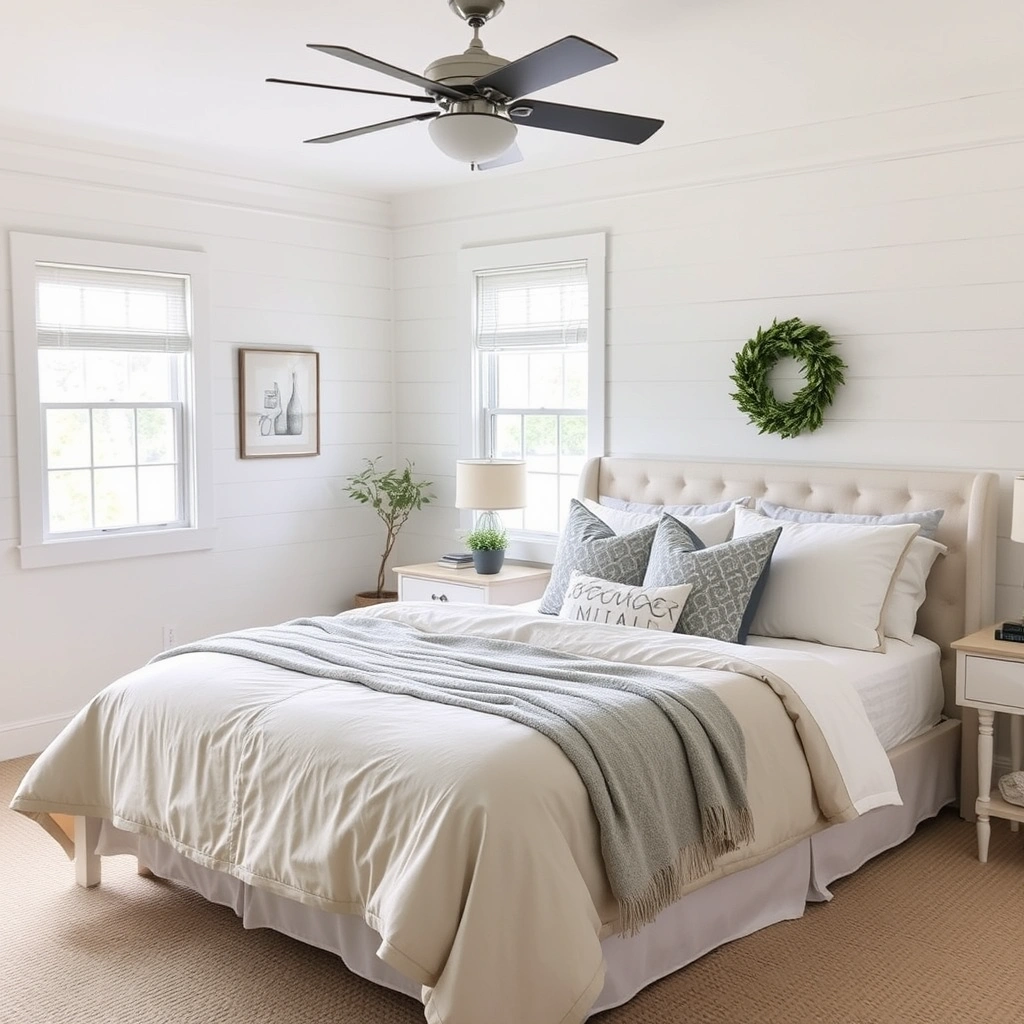 You are currently viewing 22 Modern Farmhouse Bedroom Decor Ideas