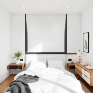 Read more about the article 21 Modern Black and White Bedroom Decor Ideas