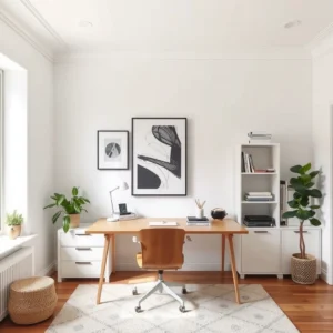Read more about the article 22 Minimalist Home Office Setup Ideas