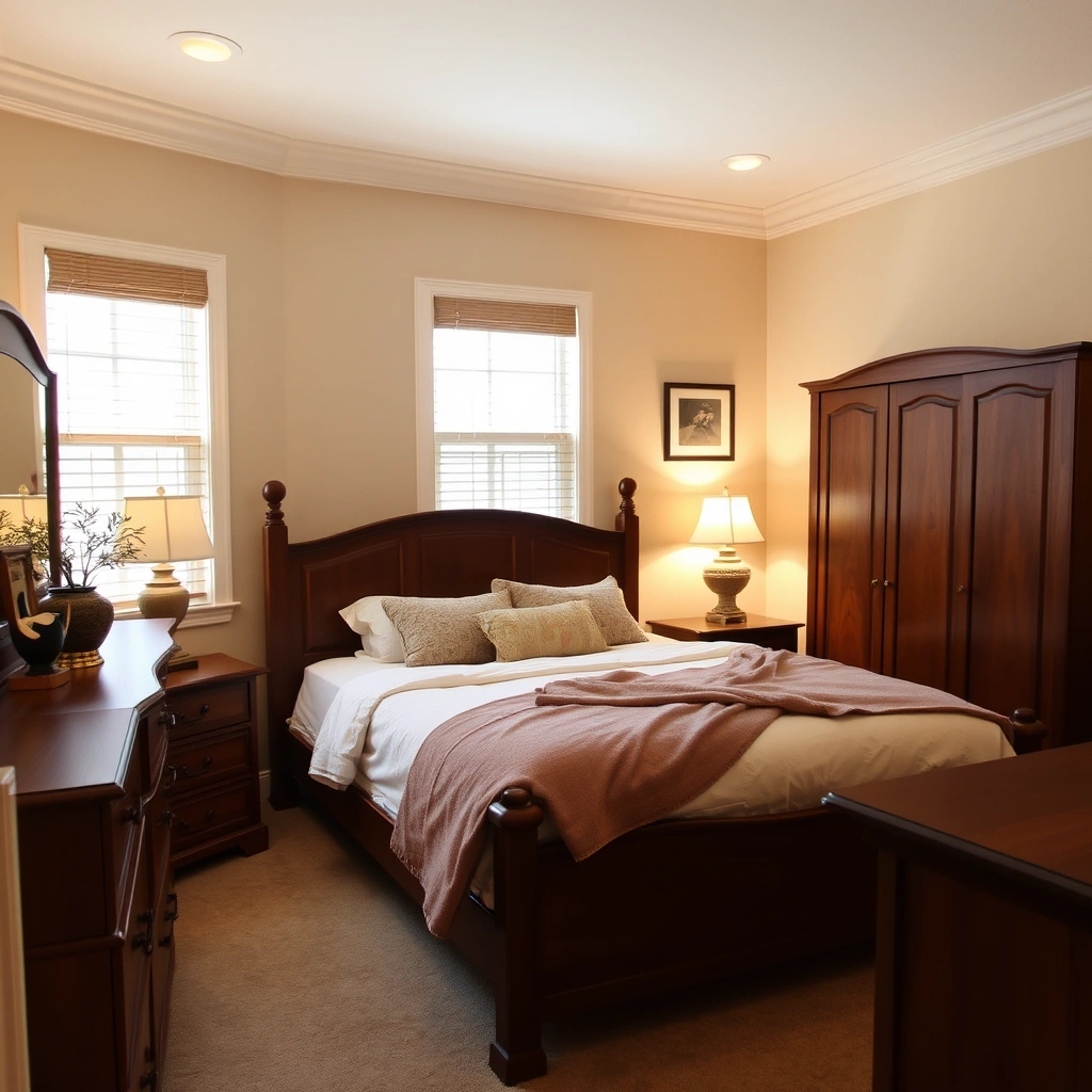 Read more about the article 22 Neutral Bedroom Decor Ideas with Wood Accents