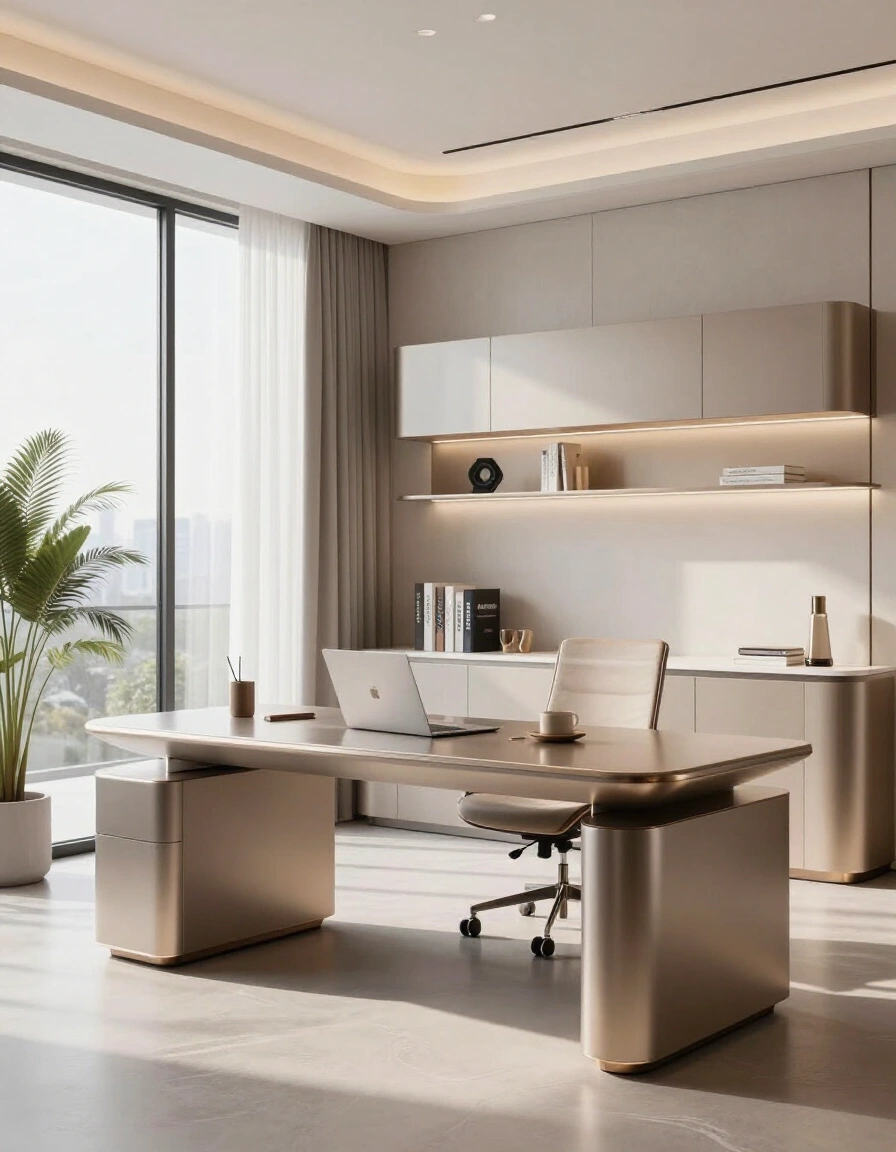 25. Futuristic Home Office