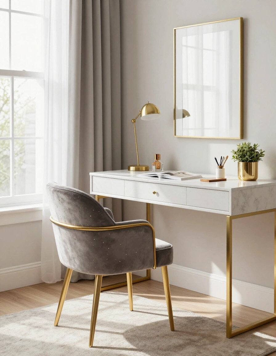 21. Glam Home Office