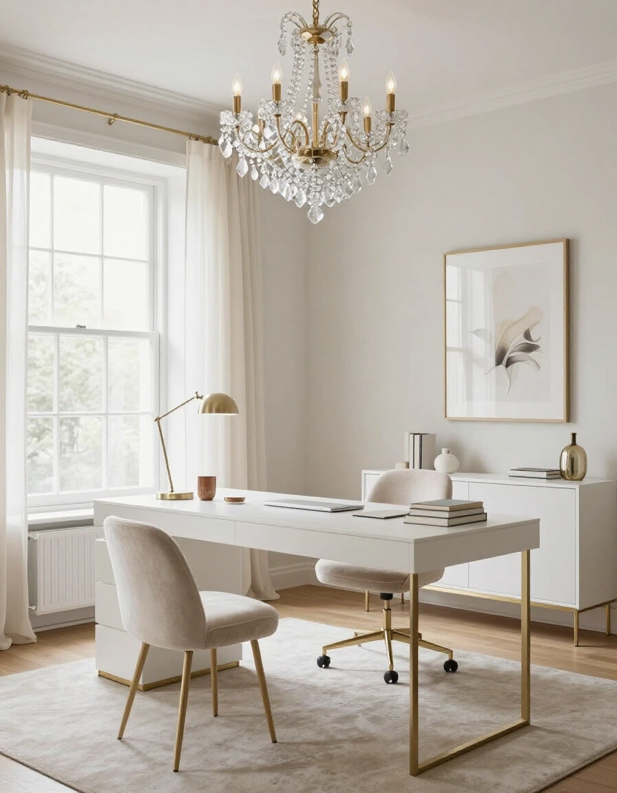 24. Glam Home Office