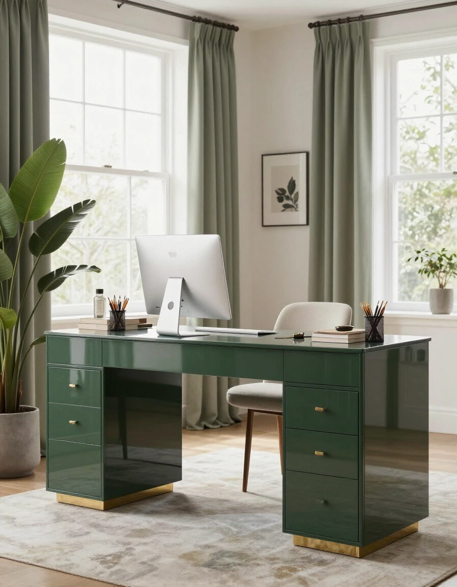 22. Glam Home Office
