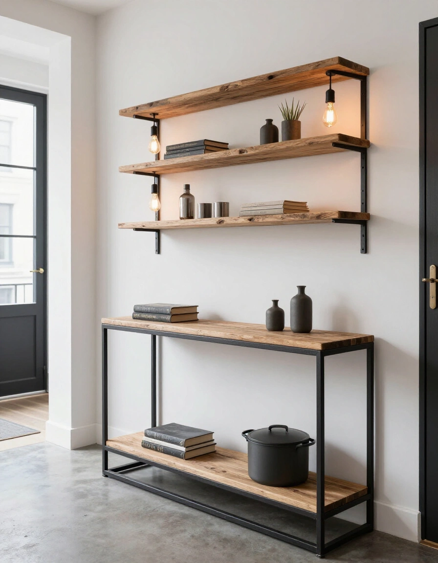 5. Industrial Scandi Chic