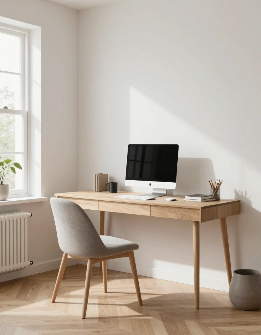 18. Japandi Home Office