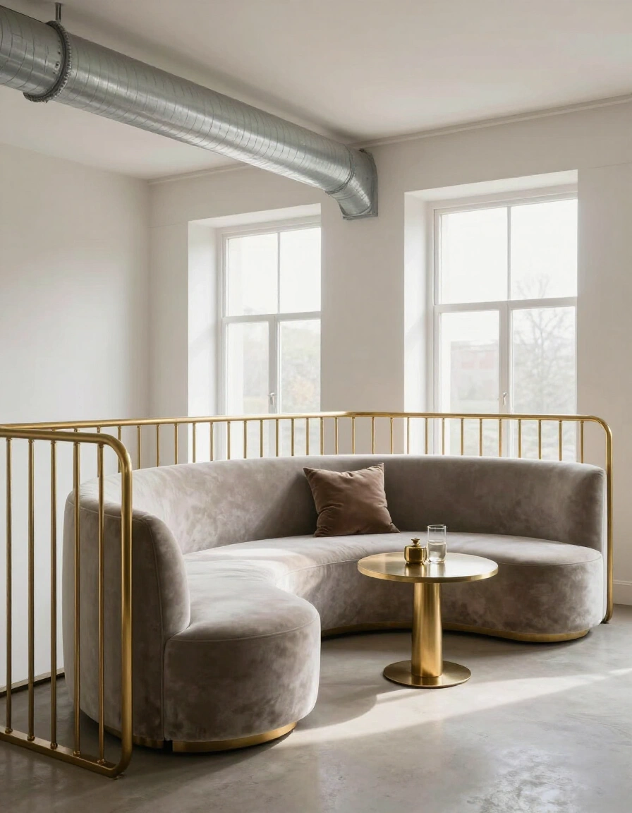 7. Luxury Industrial Balcony