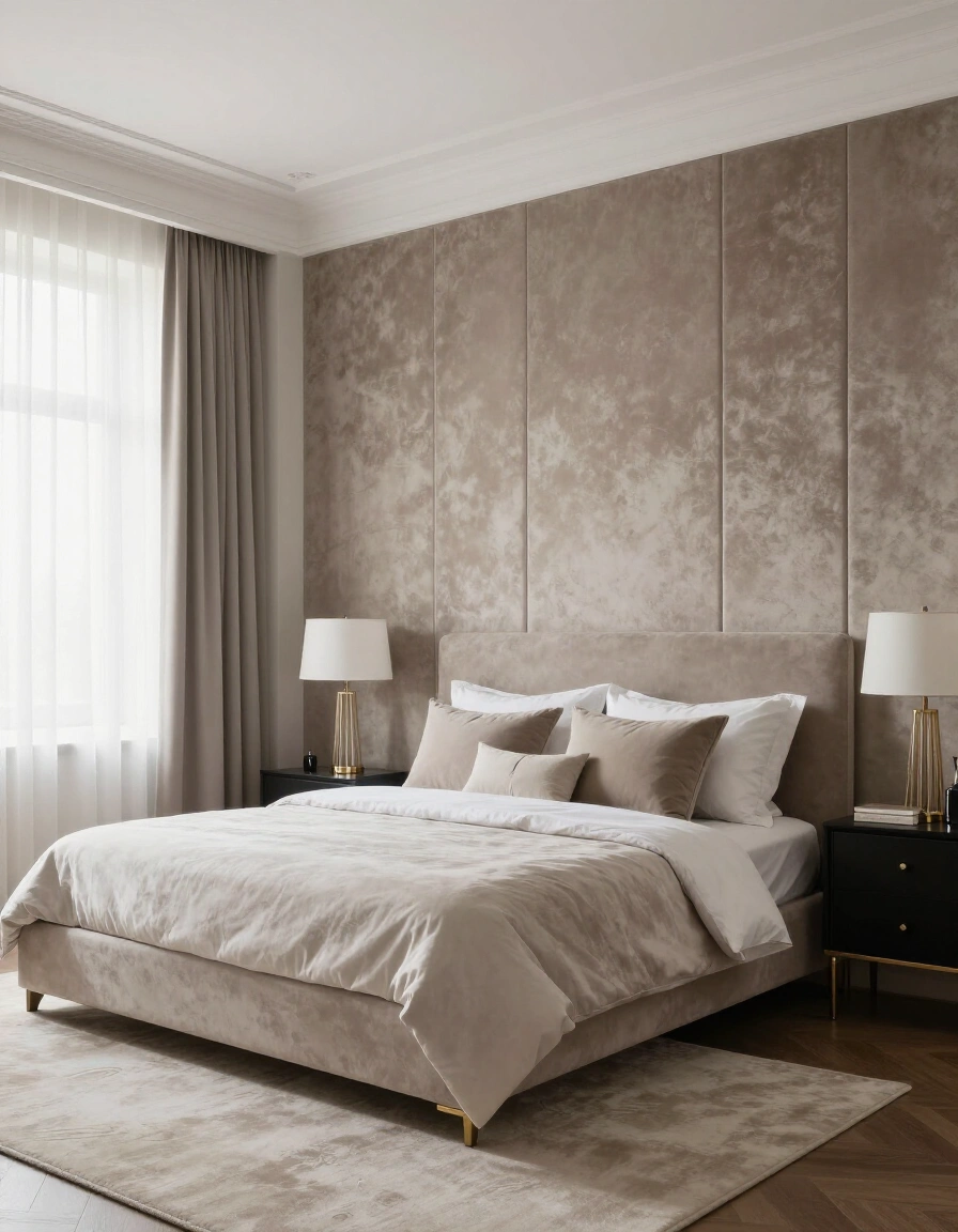 8. Luxury Velvet Panels