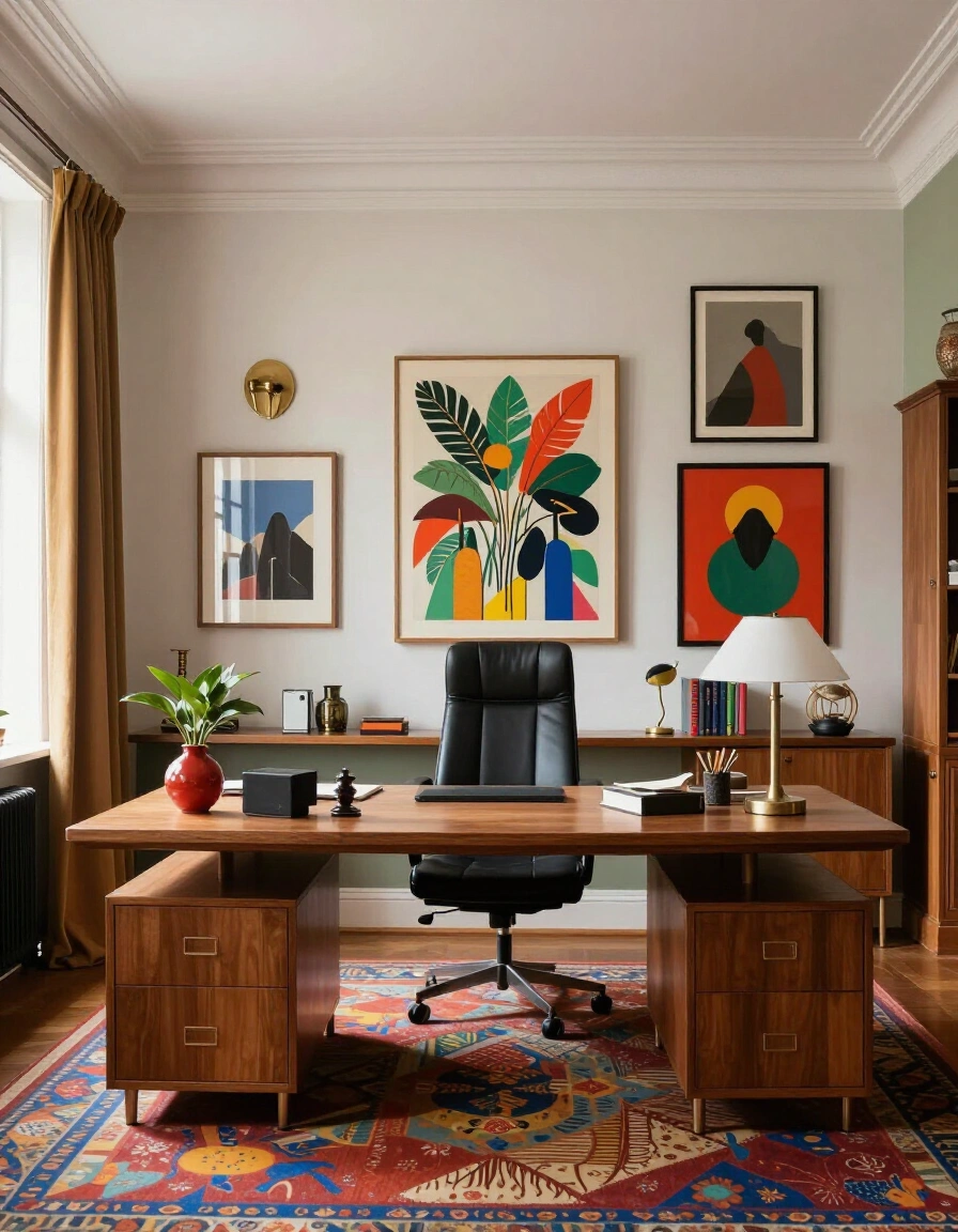 19. Maximalist Office Expression